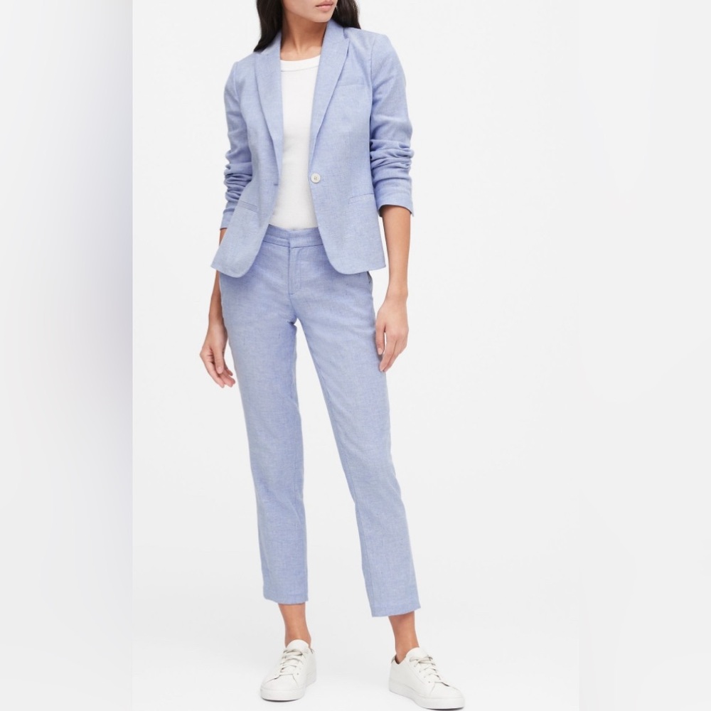 BANANA REPUBLIC Linen Classic Blazer